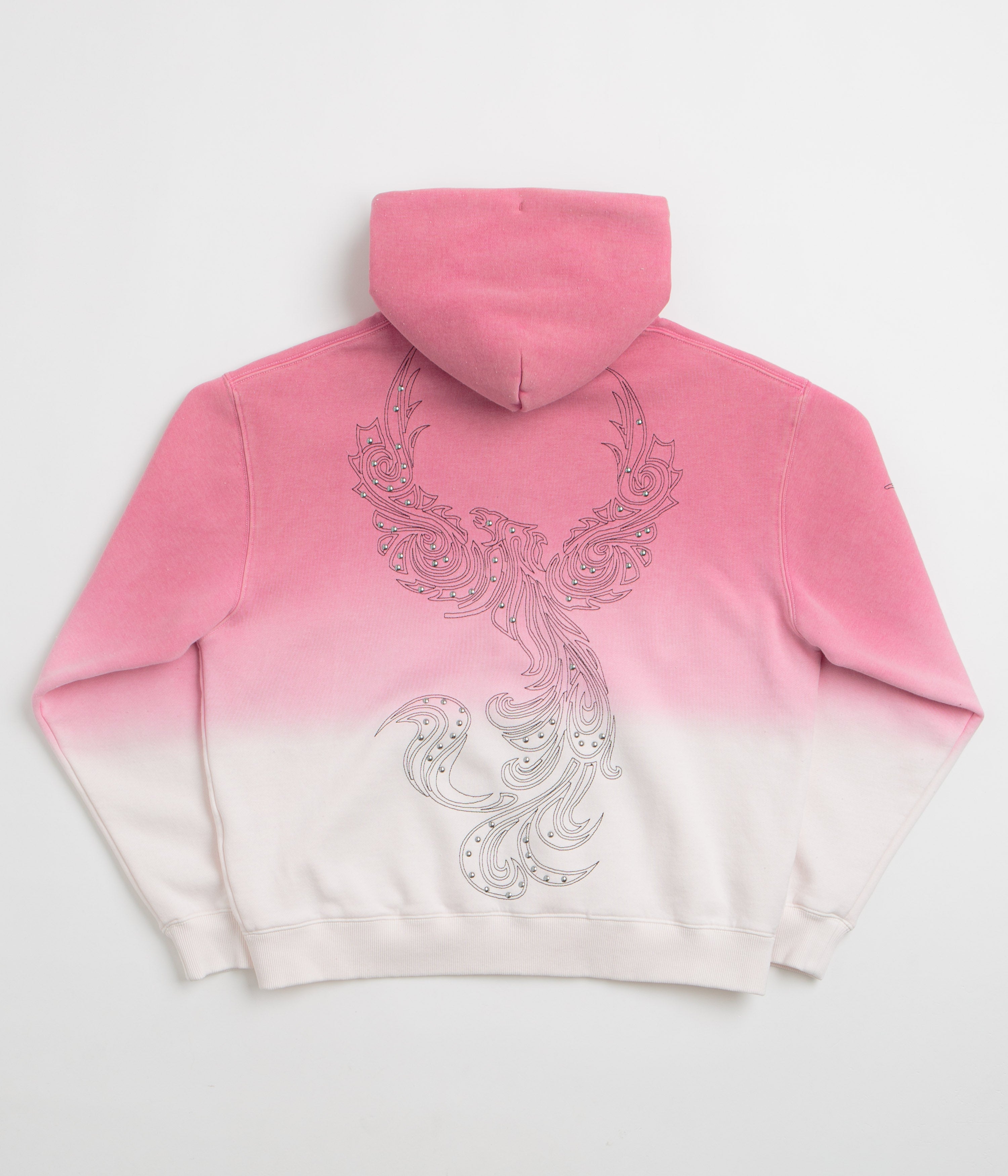 Yardsale Ombre Full Zip Hoodie - Pink