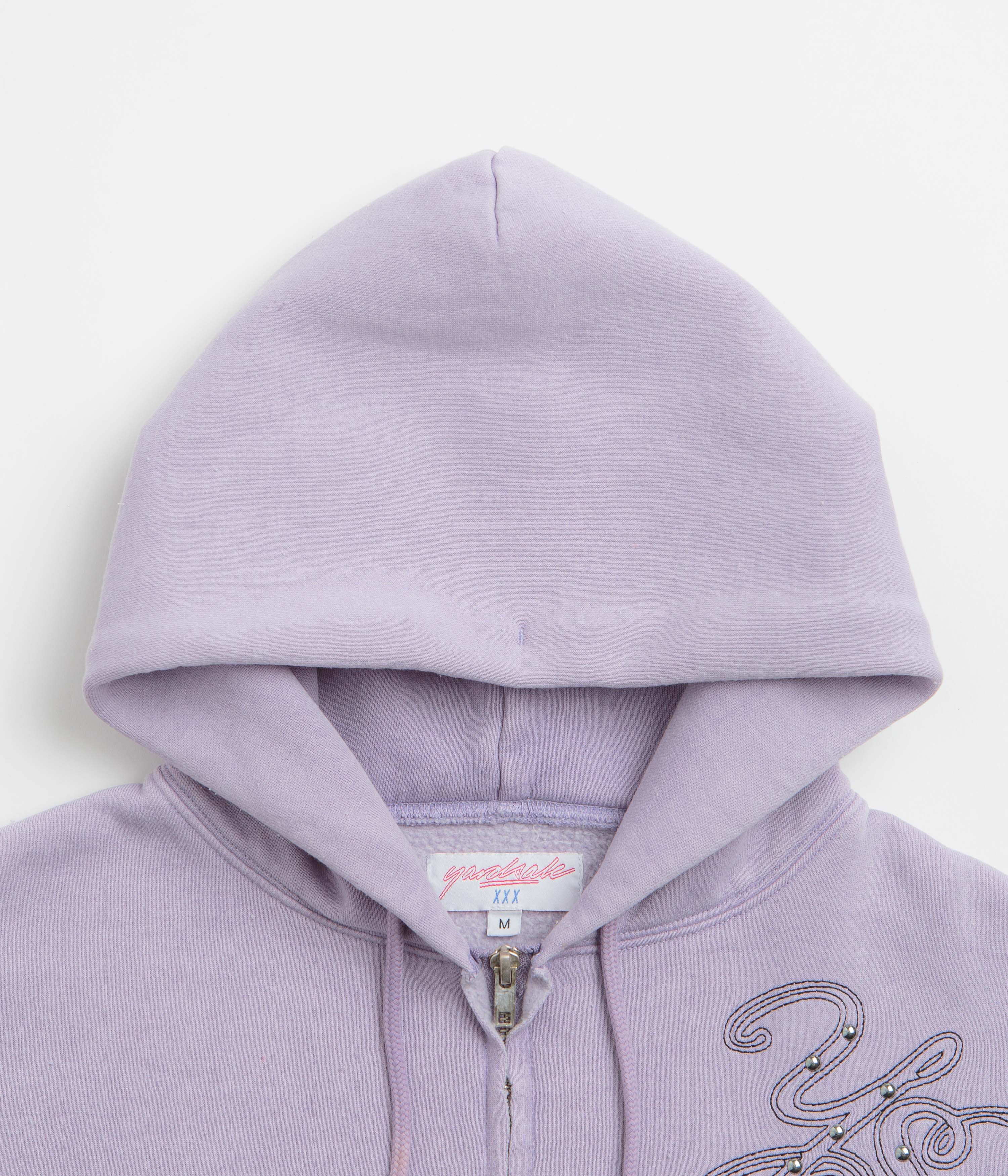 Yardsale Ombre Full Zip Hoodie - Purple