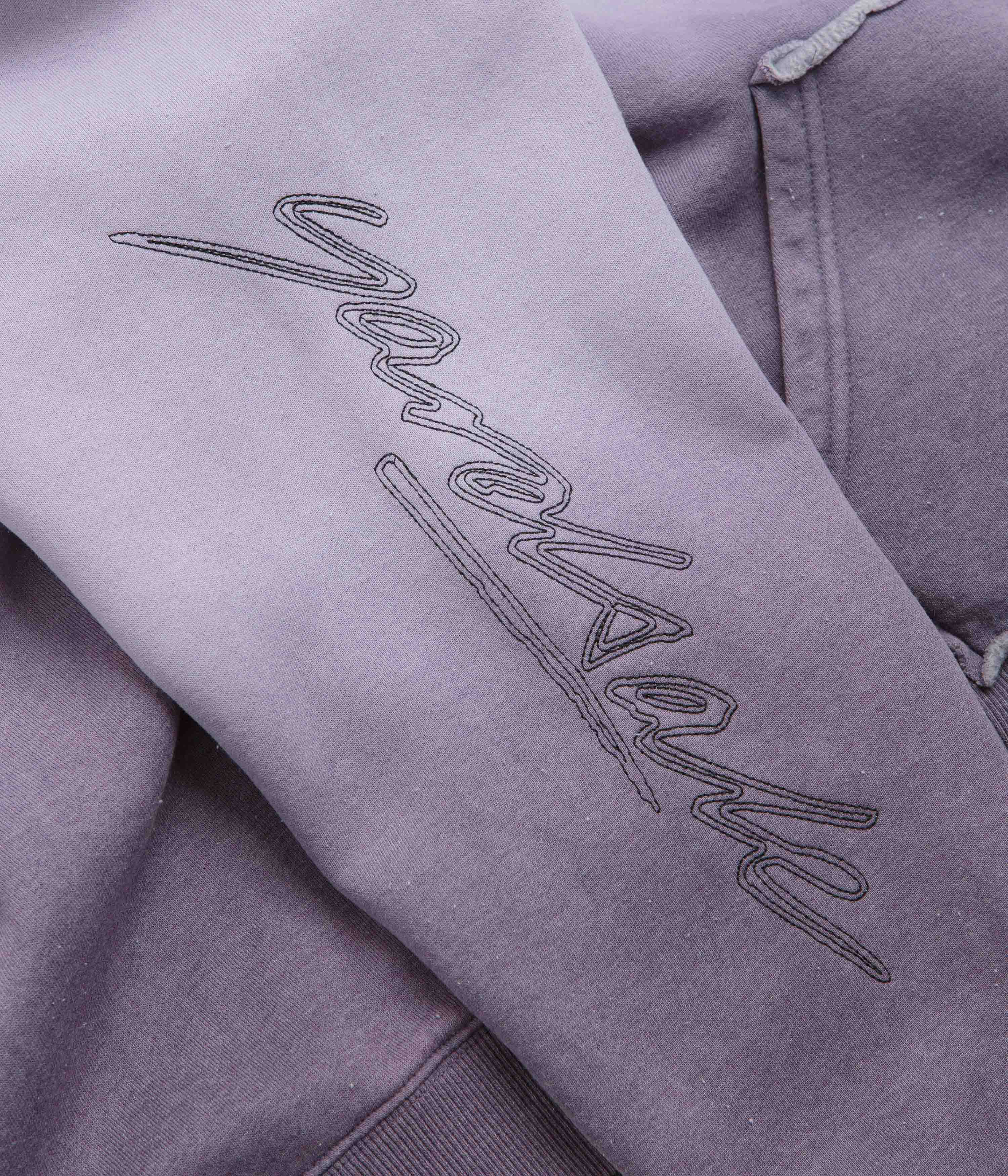 Yardsale Ombre Full Zip Hoodie - Purple