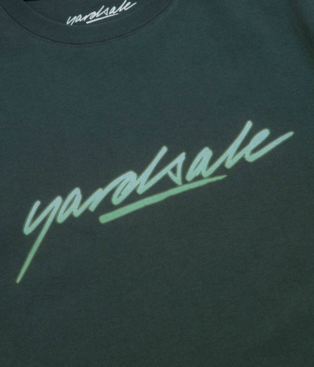 Yardsale Script T-Shirt - Green